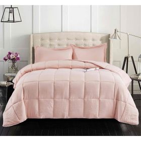 King Size 3 Piece Microfiber Reversible Comforter Set (Color: Green)